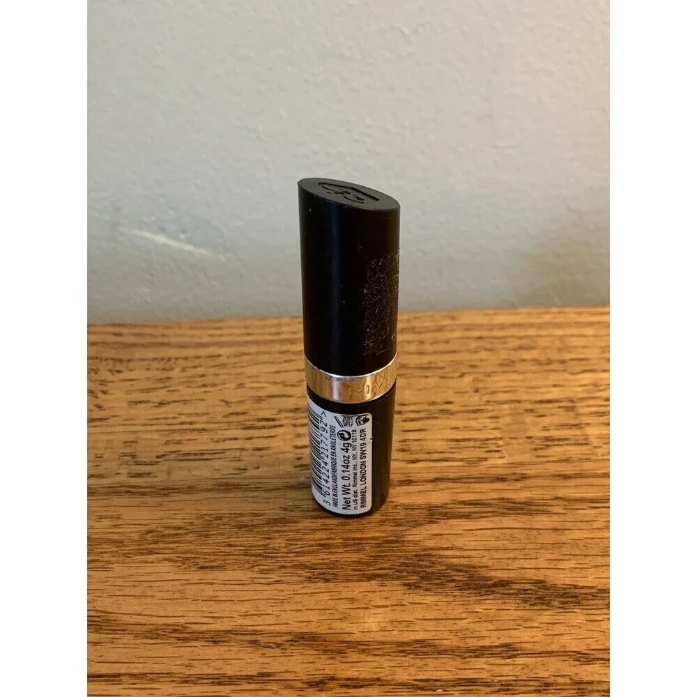 RIMMEL London Lasting Finish Lipstick Smooth Creamy 4g Berry Mischief 800 DAMAGE